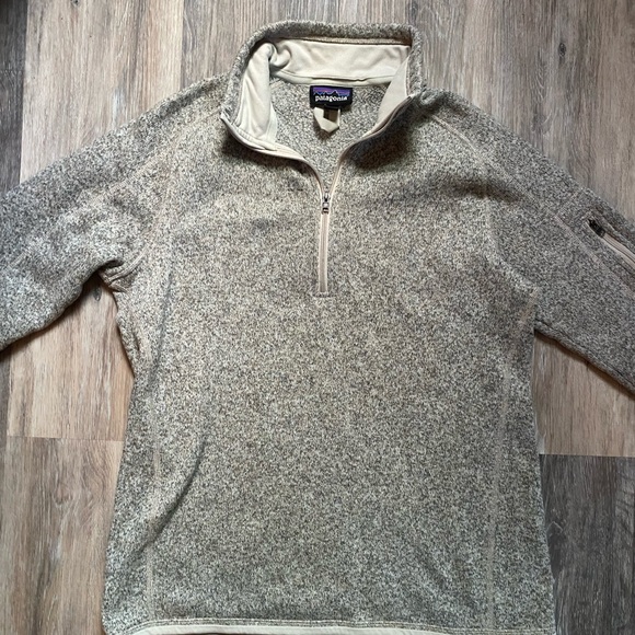 Patagonia Better‎ Sweater 1/4 Zip Gray Fleece Long Sleeve Pullover Size Large - Picture 3 of 9